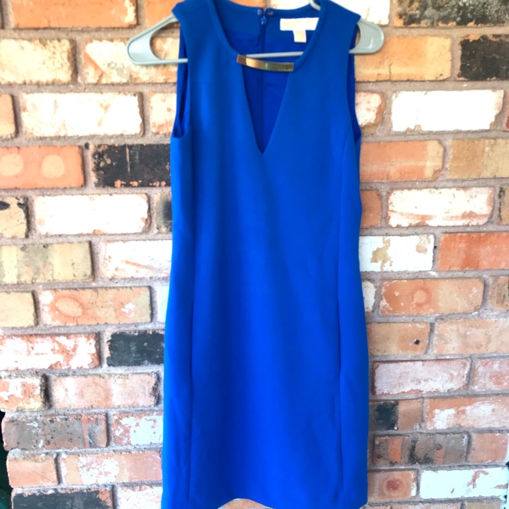 Michael Kors Blue Sleeveless Bodycom dress! Tags included! Never worn.